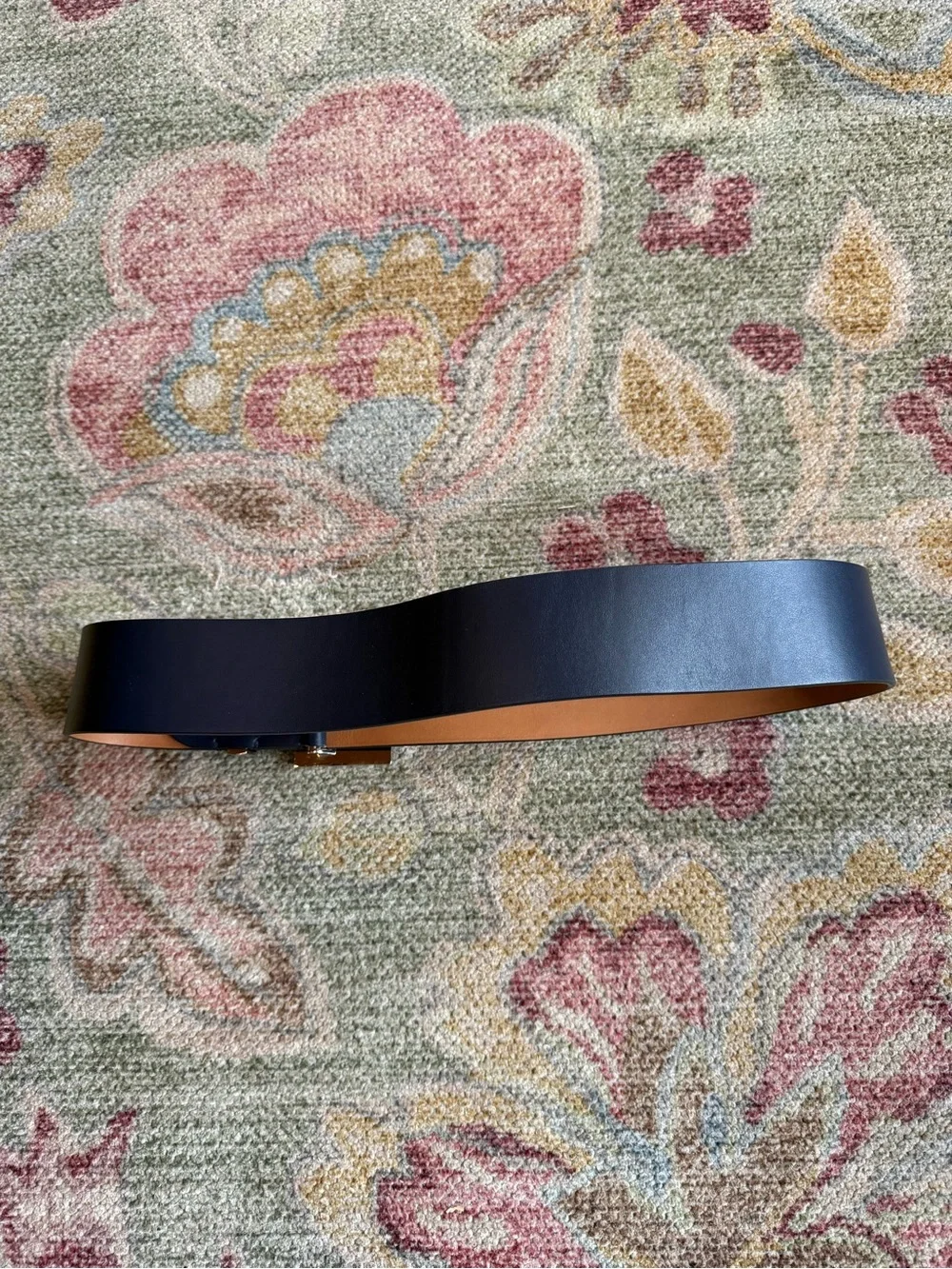 Polo Ralph Lauren collection 50mm logo belt size small women’s